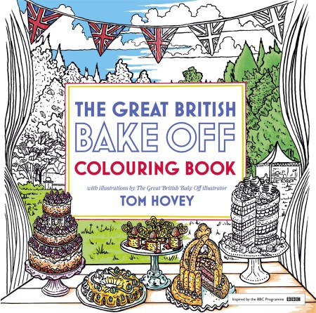 Great British Bake Off Colouring Book